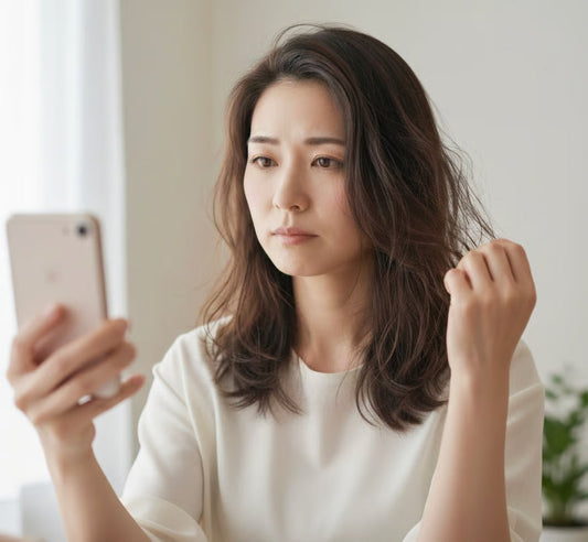 【うねり解決】なぜ年齢とともに髪が広がるの？原因と「CMC」が救世主になる理由